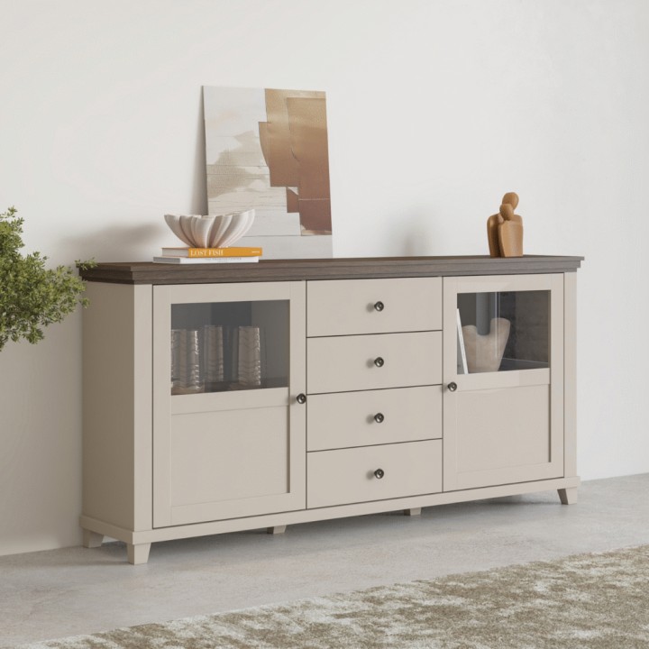 Eva Sideboard Light Beige | J&B Furniture Ireland