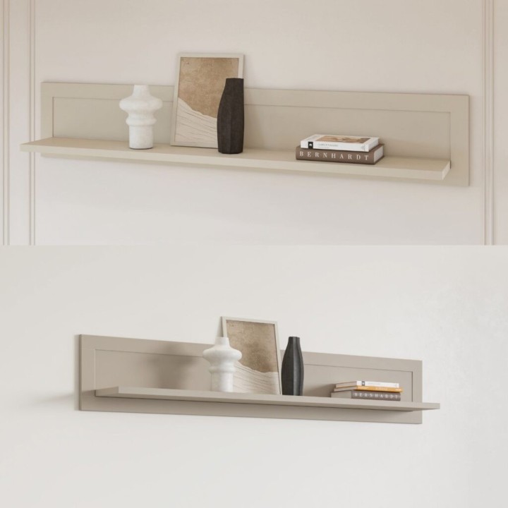Eva Wall Shelf in Ireland –  Light Beige | J&B Furniture