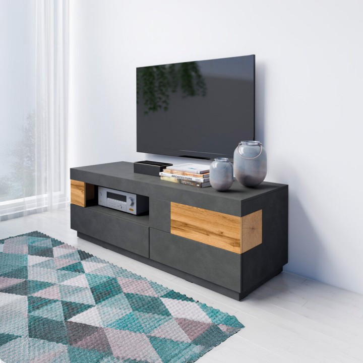 SILKE TV unit 2 drawer 1 flap  Modern TV Unit in Ireland