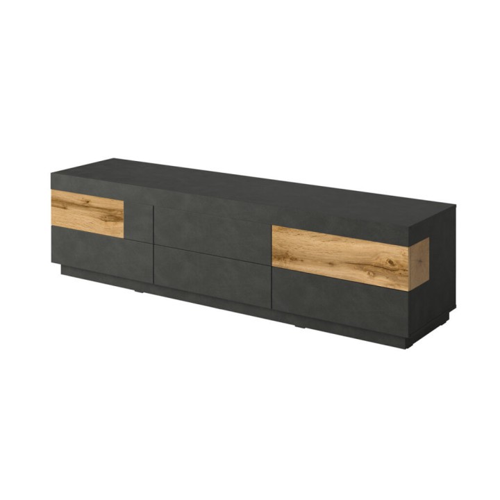 SILKE TV unit  Matera and Oak – Modern TV Unit in Ireland