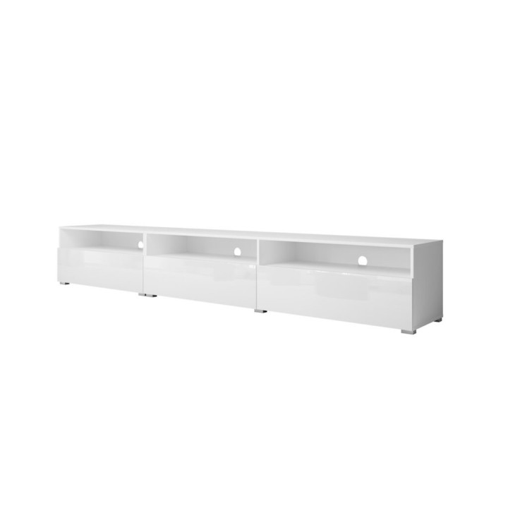 Baros Floating TV Unit 270cm in White - J&B Furniture