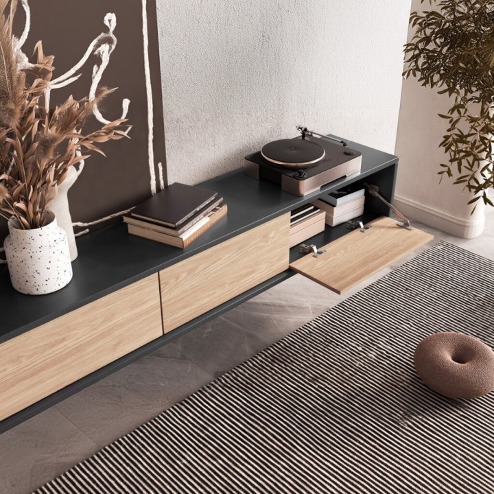 Frida Modern Floating TV Unit 180CM| J&B Furniture Ireland