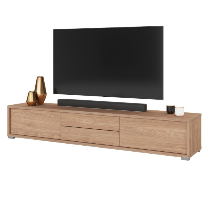 Floating Mount Tv Unit 180cm Oak Finish