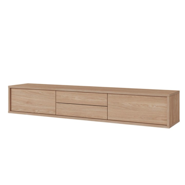 Floating Mount Tv Unit 180cm Oak Finish