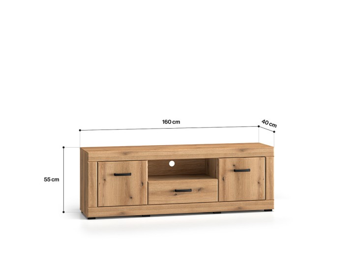 Dora Rustic TV Unit | Warm Wood Style | J&B Furniture