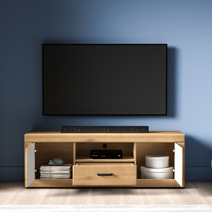Dora Rustic TV Unit | Warm Wood Style | J&B Furniture