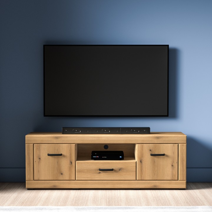 Dora Rustic TV Unit | Warm Wood Style | J&B Furniture