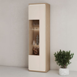 DORE Tall Display Cabinet 1...