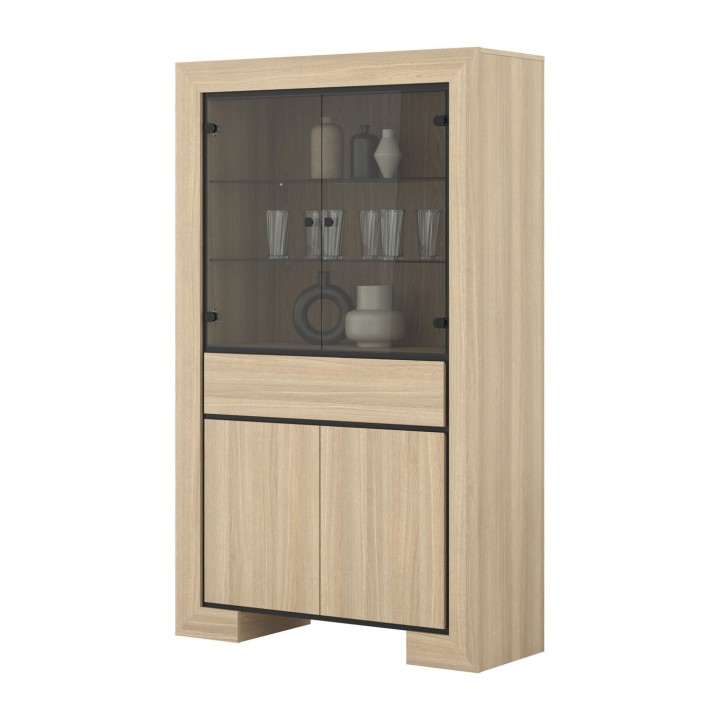 CUBA II Display Cabinet | Scandinavian Oak Display Unit