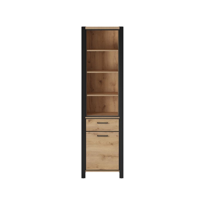 AKTIV Display Cabinet | Industrial Taurus Oak Unit
