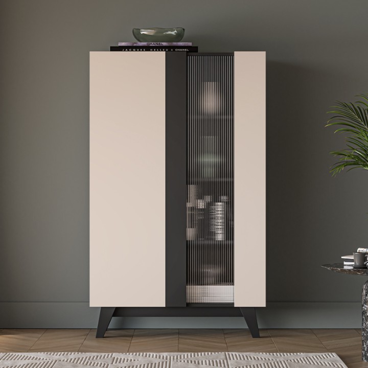 Display Cabinet 155cm | Stylish Display Unit | J&B Furniture