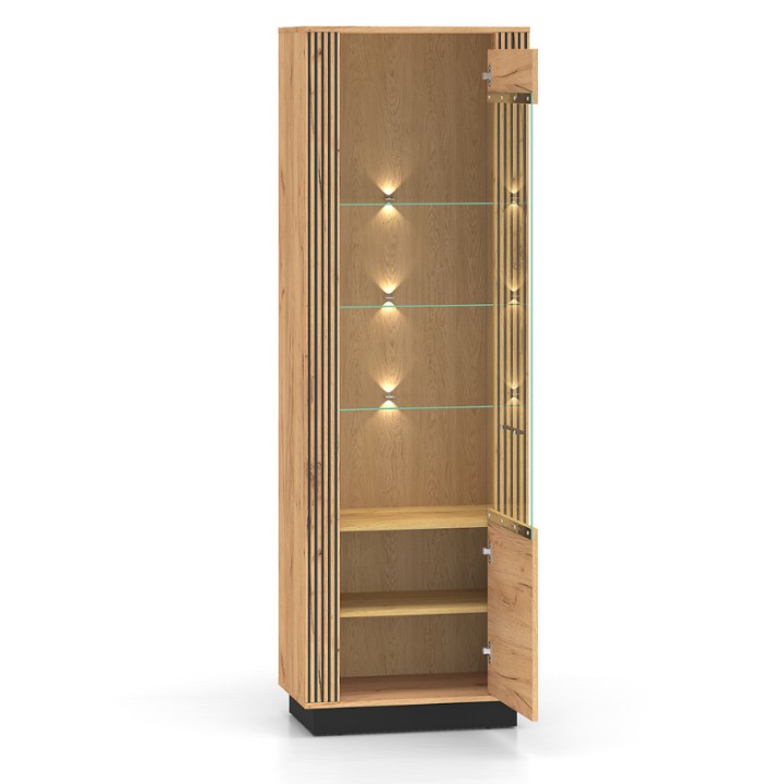 Modern Display Cabinet – Tall Display Unit 200cm