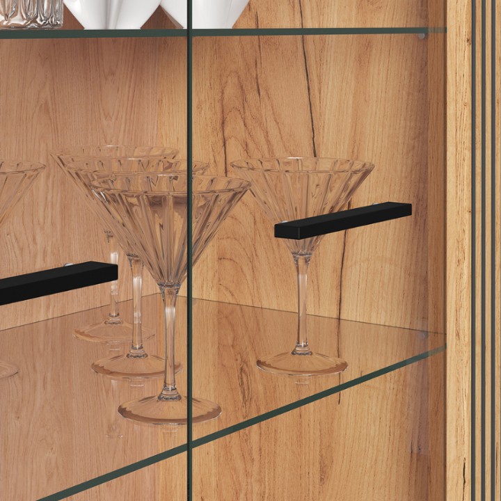 Modern Display Cabinet – Display Unit 141cm