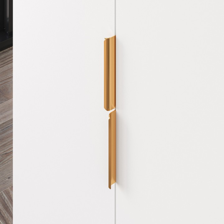 VITERBO Wardrobe White Elegant & Minimalist
