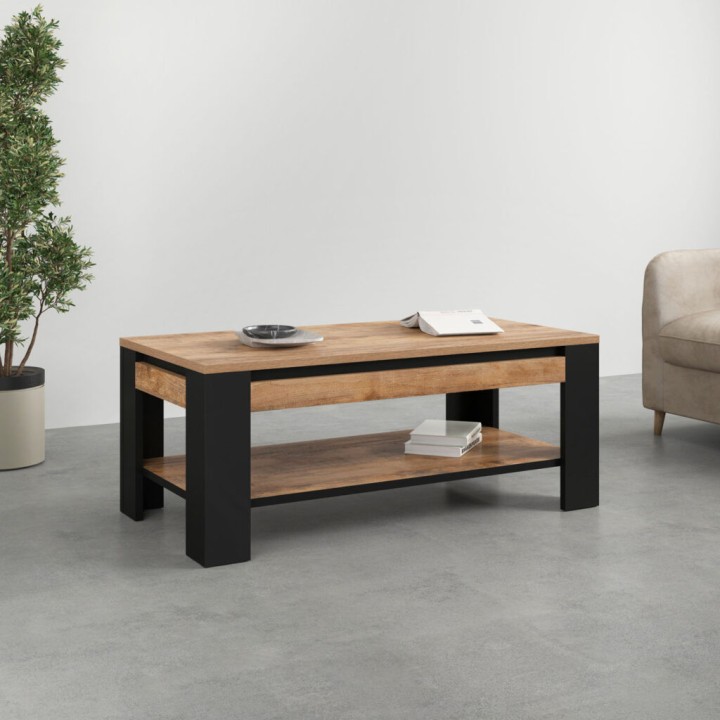 TUDOR Coffee Table Samdal Oak – Modern Loft Style