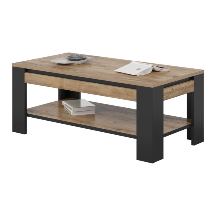TUDOR Coffee Table Samdal Oak – Modern Loft Style