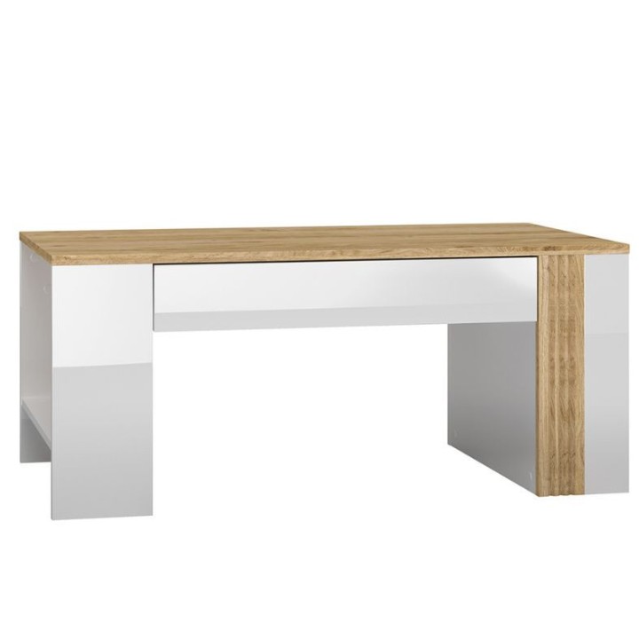 ORE Coffee Table – Modern Cashmere & Oak Style