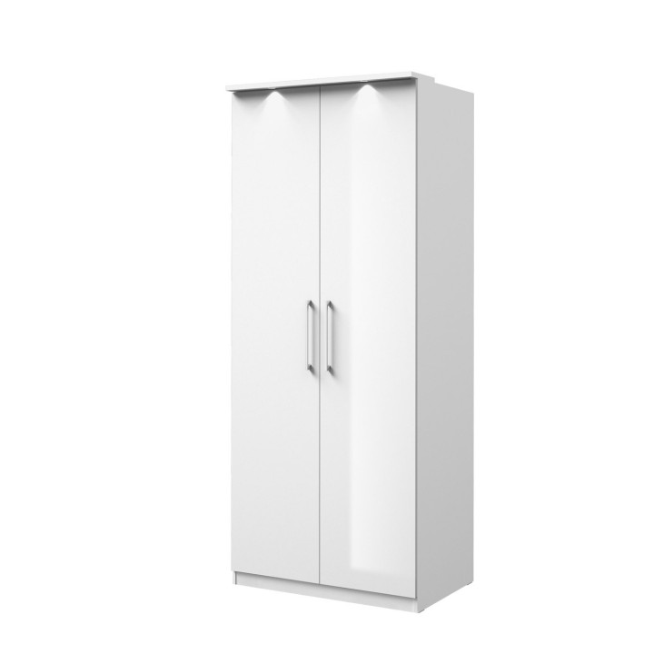 Optima 04 -  wardrobe  2 door wardrobe - J&B Furniture