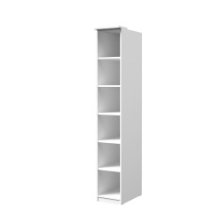Optima 05  Bookcase in White