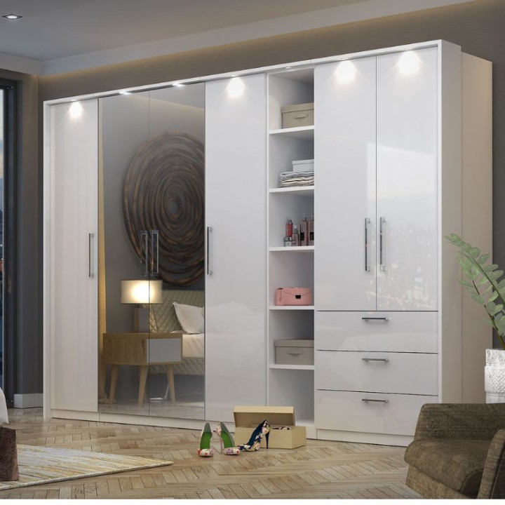 Optima Wardrobe & Bookcase – Custom Storage in Ireland