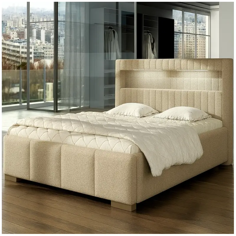 4ft6 Double Ottoman Bed