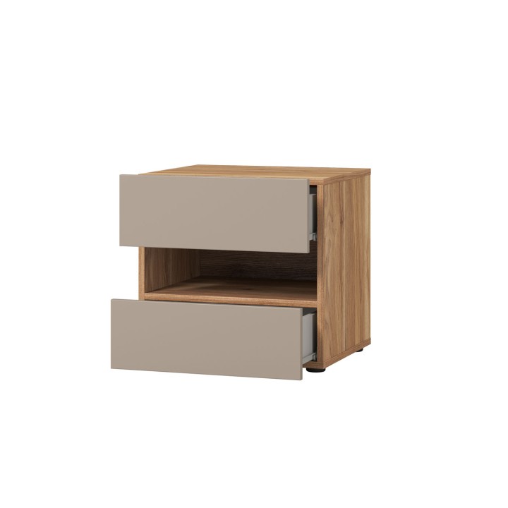 Impressio 2 drawer bedside table