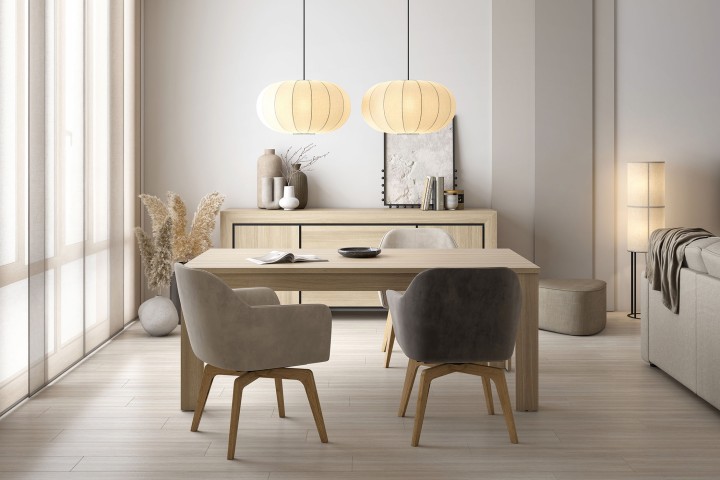 Cuba II Dining Table – Nordic Oak Modern Design