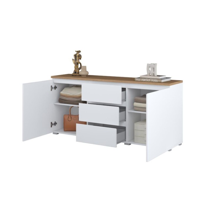 White Sideboard with Drawers – Modern Storage | J&B Furniture