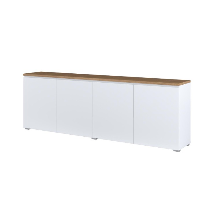 Modern White Sideboard 4 Door – Modo Collection | J&B