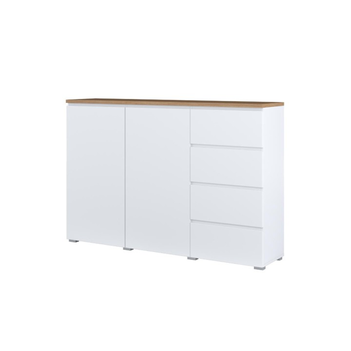 White Sideboard with Drawers – Modo Storage Unit | J&B