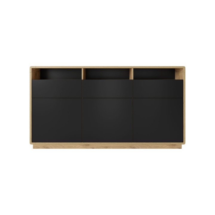 Black Sideboard with Drawers – Aston Modern Storage | J&B