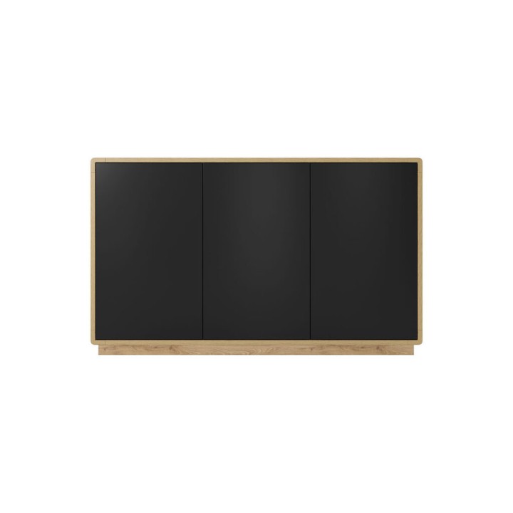 Black 3 Door Sideboard – Aston Modern Storage | J&B