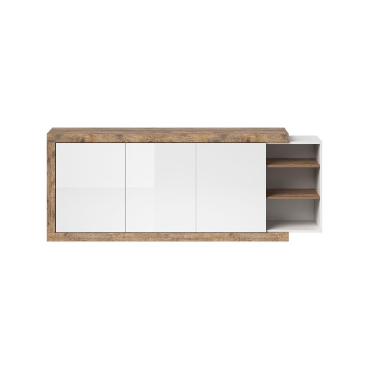 Sintra 220cm 3 Door Chest of Drawers | J&B Furniture