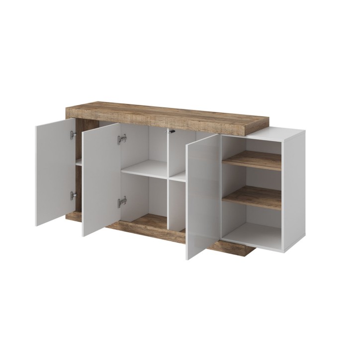 Sintra 180cm 3 Door Chest of Drawers | J&B Furniture