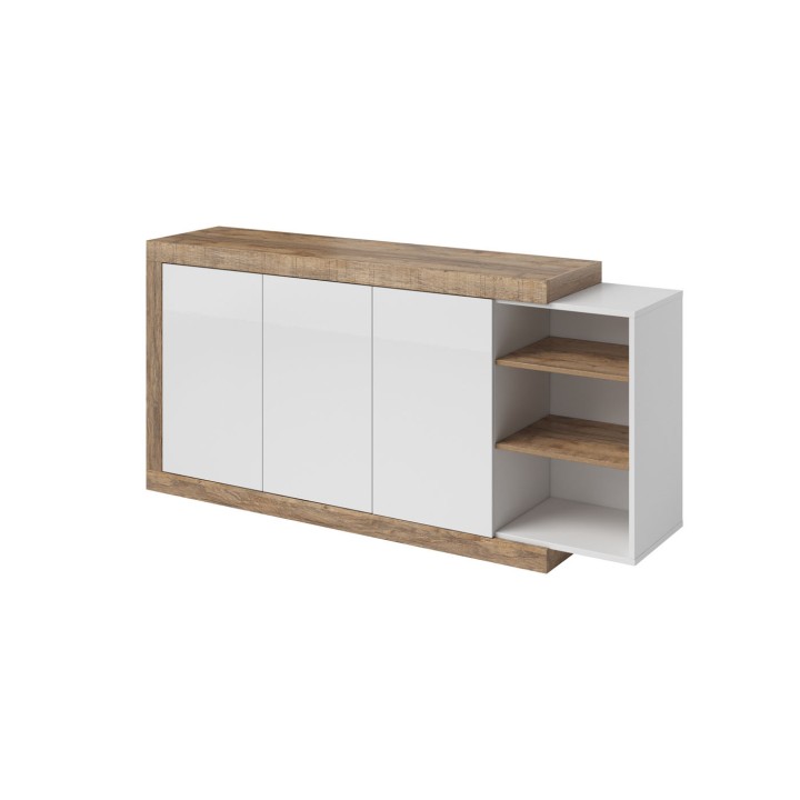Sintra 180cm 3 Door Chest of Drawers | J&B Furniture
