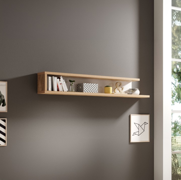 Sintra 180cm Wall Shelf | Kitchen & Living Room Shelf
