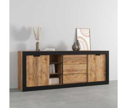 Tudor Sideboard 2 Door 3...