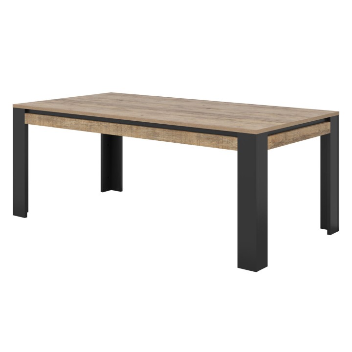 Tudor Oak Dining Table | Loft Style Dining Furniture Ireland