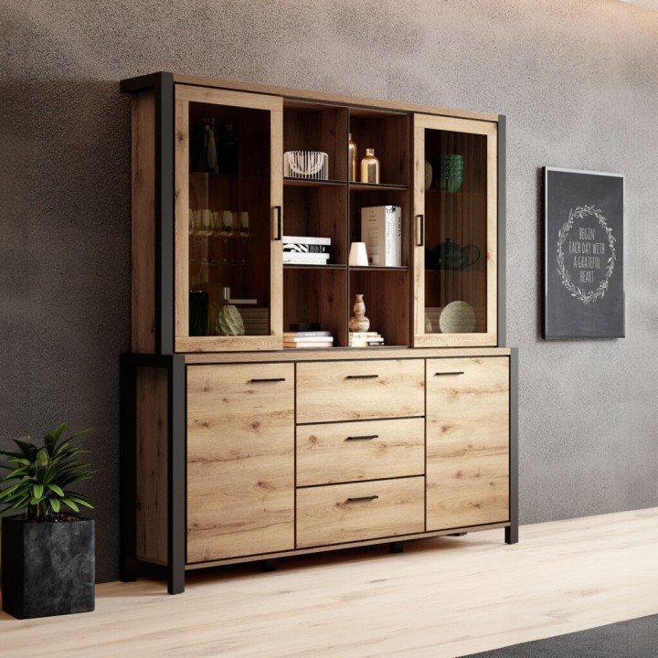 AKTIV Cupboard Cabinet for Kitchen & Living Room Storage