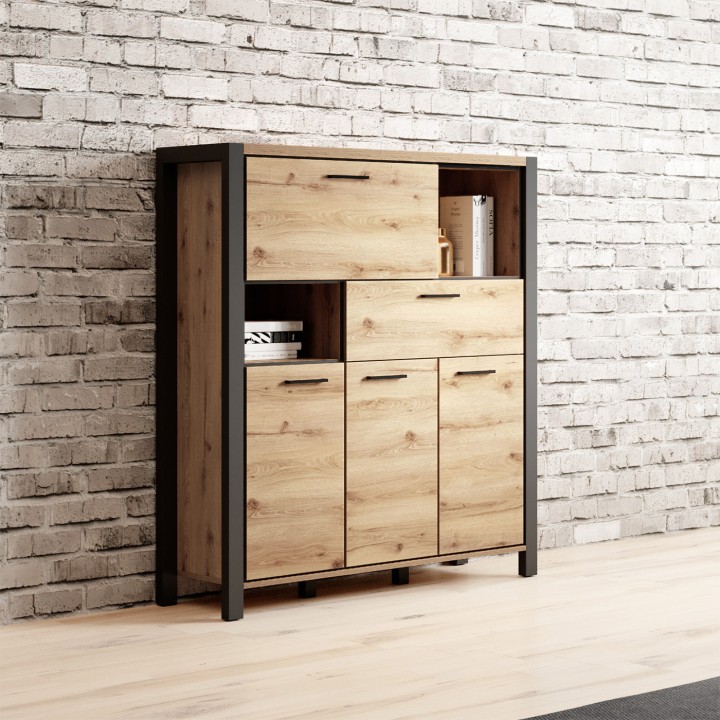 AKTIV  Sideboard Cabinet for Kitchen & Living Room