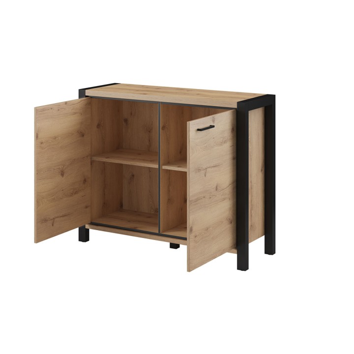 AKTIV Oak Sideboard Cabinet – Storage for Modern Homes