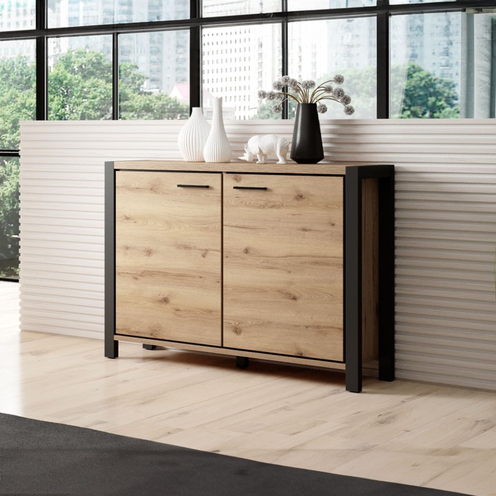 AKTIV Oak Sideboard Cabinet – Storage for Modern Homes