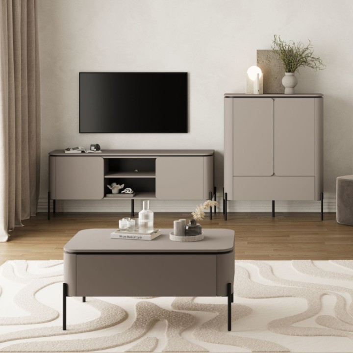 BELLO Modern Coffee Table with Storage – Elegant & Functional