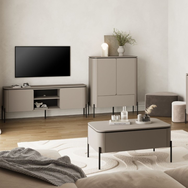 BELLO Modern Coffee Table with Storage – Elegant & Functional