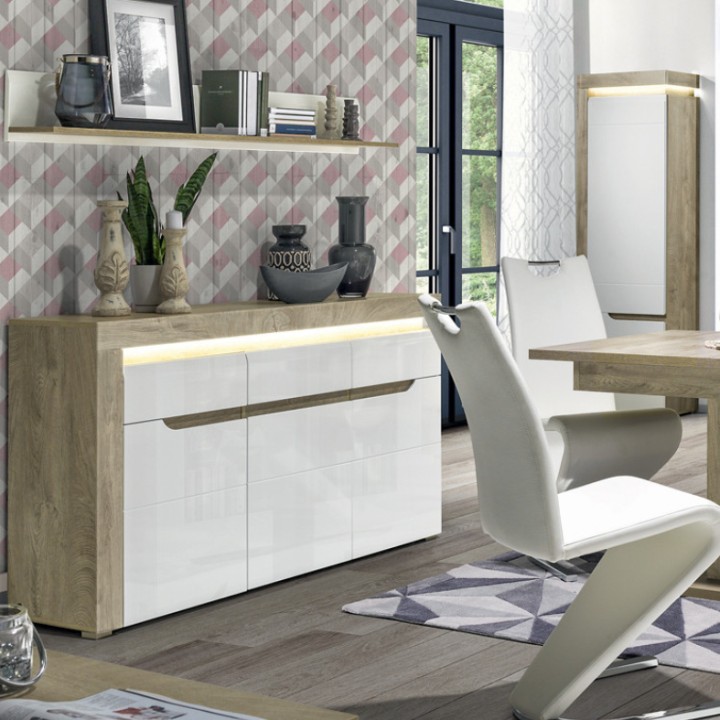 White Floating Wall Shelf for Modern Homes | J&B Furniture