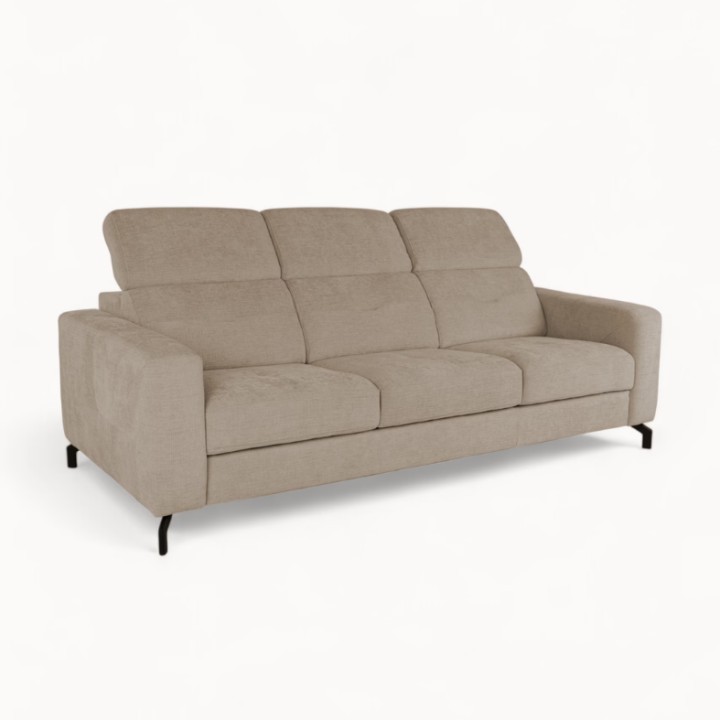 Bespoke Alison 3-seater Sofa Bed in Beige – J&B Furniture