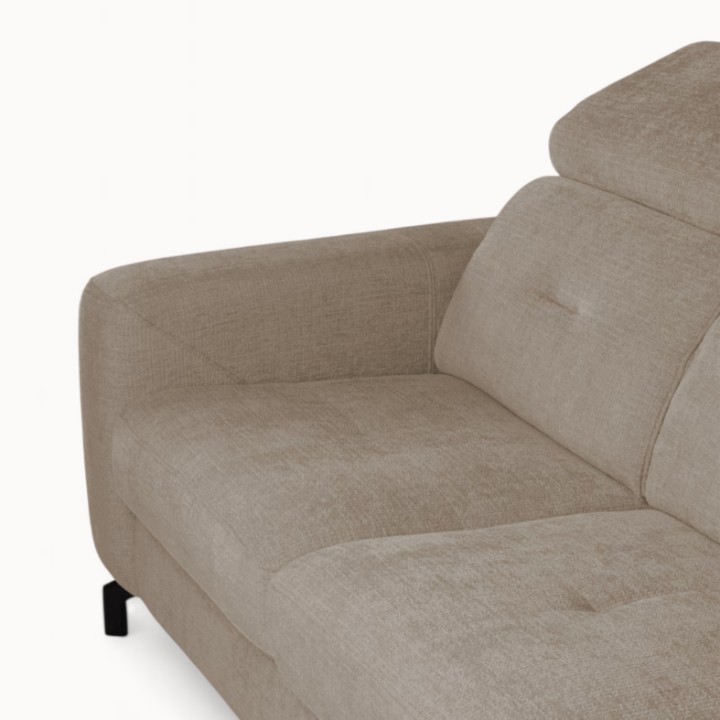 Bespoke Alison 3-seater Sofa Bed in Beige – J&B Furniture