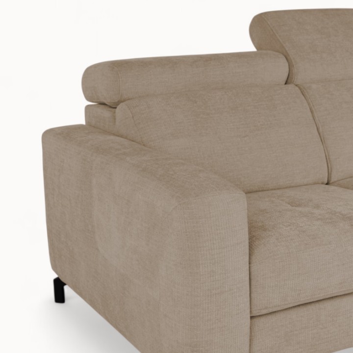 Bespoke Alison 3-seater Sofa Bed in Beige – J&B Furniture