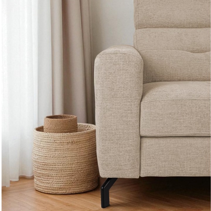 Bespoke Alison 3-seater Sofa Bed in Beige – J&B Furniture