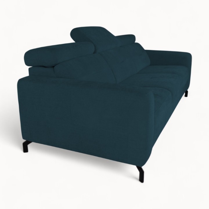 Bespoke Alison 3-seater Sofa Bed in Blue – J&B Furniture